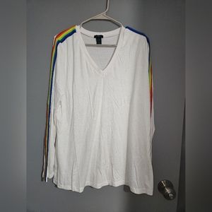 Rue21 Rainbow Long Sleeve Tee